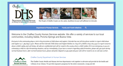 Desktop Screenshot of chaffee-hhs.org